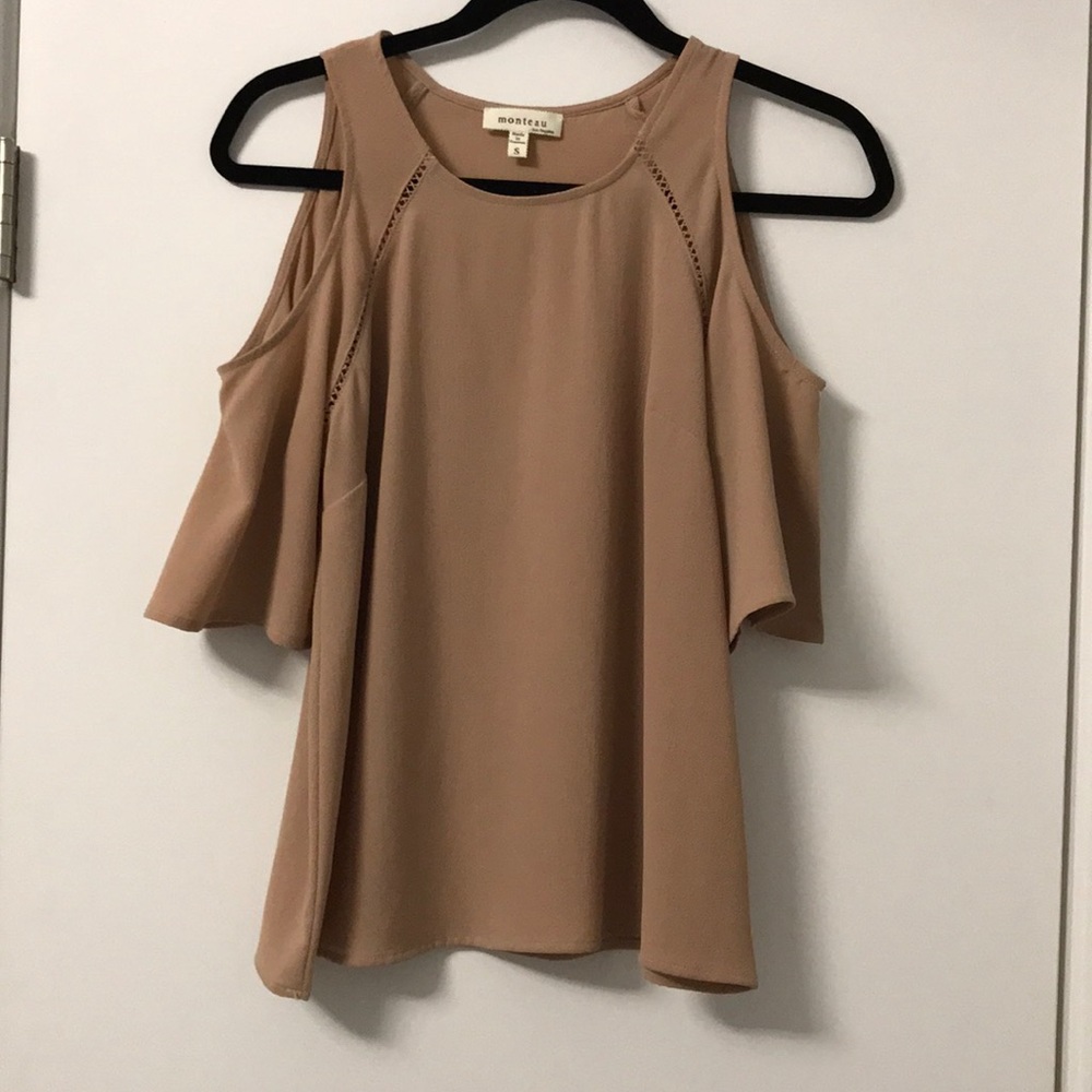 Cold shoulder blouse